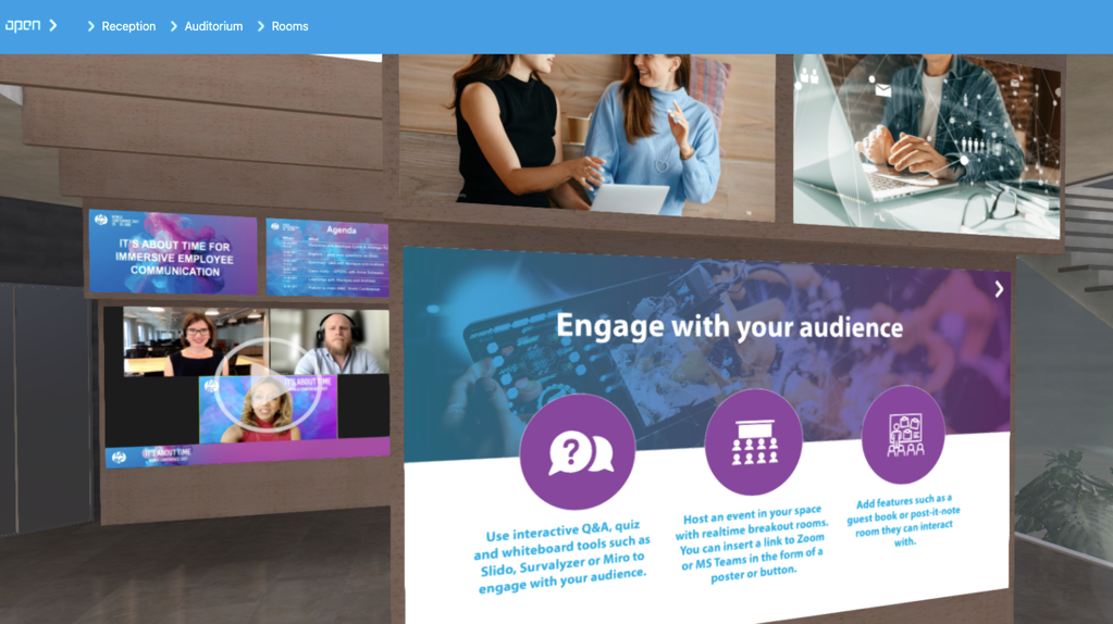 Engage with your audience image Engage with your audience image